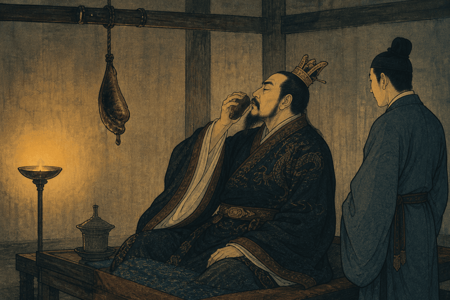 臥薪嘗胆 胆を嘗める