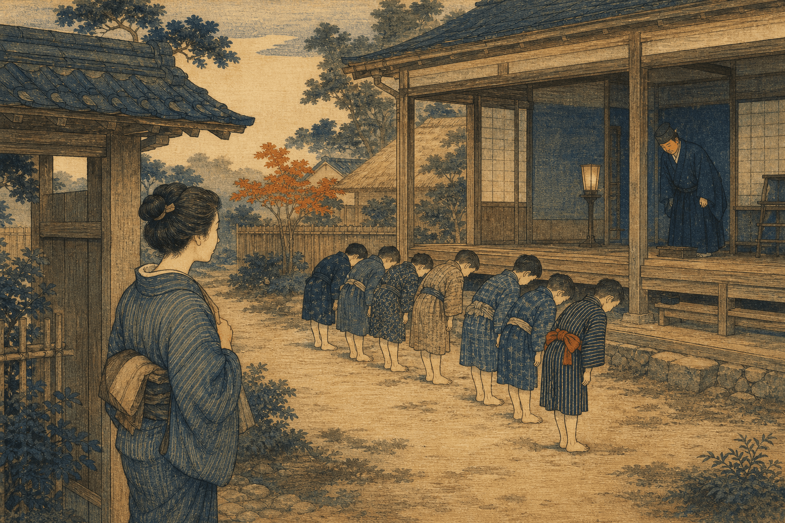 孟母三遷 学のそば
