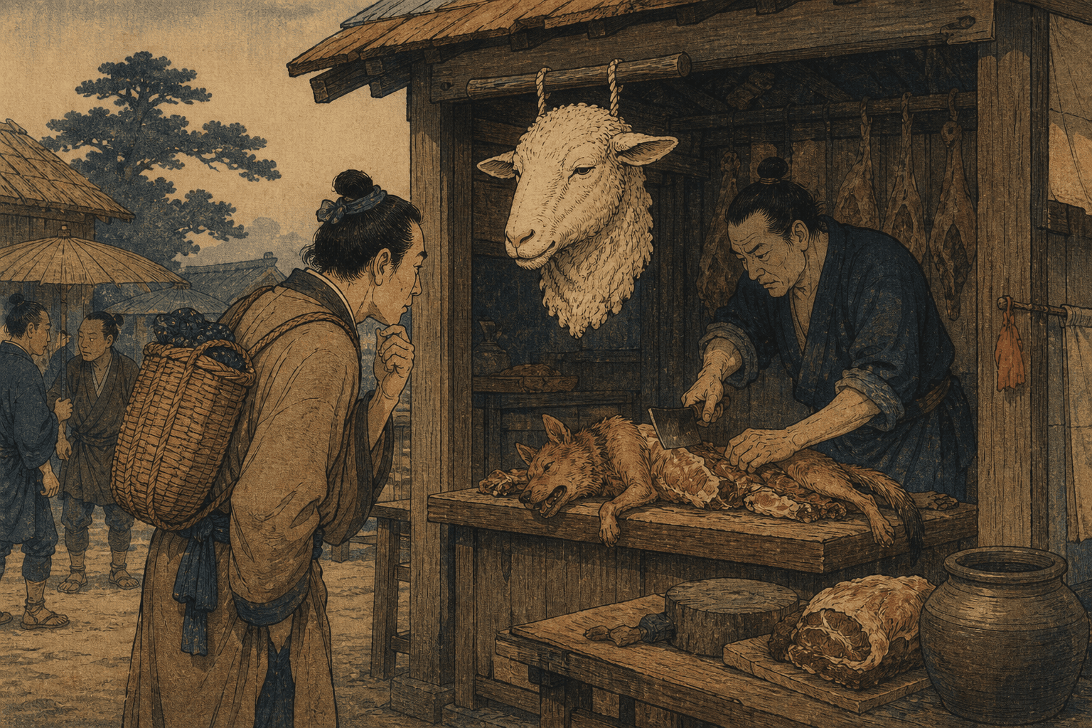 羊頭狗肉 羊の看板